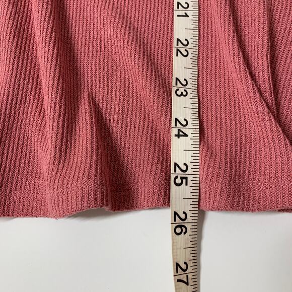 MOSSIMO SUPPLY CO NWOT Pink Long Sleeve Blouse Small - Picture 7 of 7
